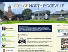 Tablet Screenshot of nridgeville.org